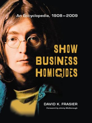 cover image of Show Business Homicides